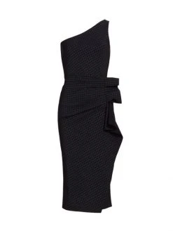 Chiara Boni La Petite Robe Nihal Printed One-Shoulder Dress