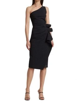 Chiara Boni La Petite Robe Nihal Printed One-Shoulder Dress 4 Chiara Boni La Petite Robe Nihal Printed One-Shoulder Dress -CHIARA BONI LA PETITE ROBE Sales unnamed file 84