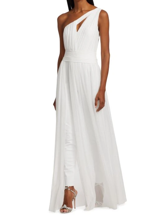 Chiara Boni La Petite Robe Michi One-Shoulder Illusion Jumpsuit 5 Chiara Boni La Petite Robe Michi One-Shoulder Illusion Jumpsuit - Image 3