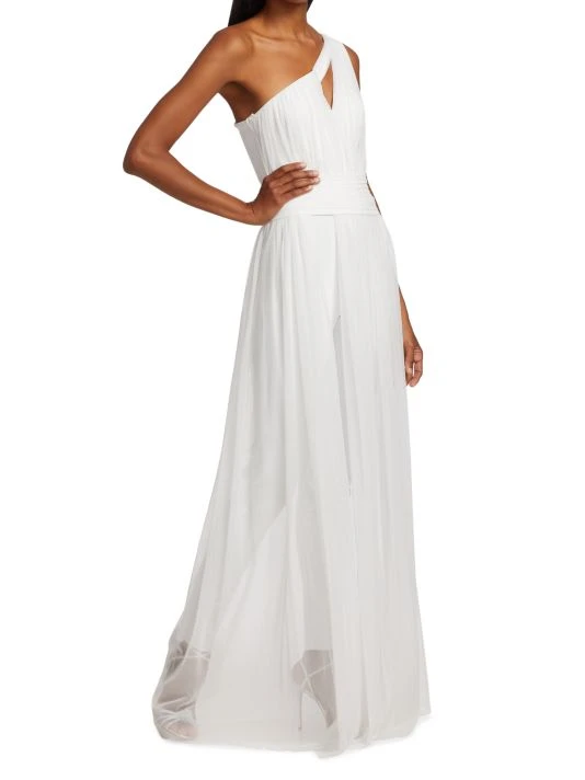 Chiara Boni La Petite Robe Michi One-Shoulder Illusion Jumpsuit 6 Chiara Boni La Petite Robe Michi One-Shoulder Illusion Jumpsuit - Image 4