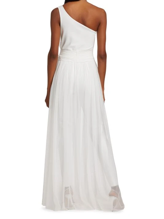 Chiara Boni La Petite Robe Michi One-Shoulder Illusion Jumpsuit 7 Chiara Boni La Petite Robe Michi One-Shoulder Illusion Jumpsuit - Image 5