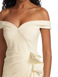 Chiara Boni La Petite Robe Radoslava Off-The-Shoulder Wrap Gown 16 Chiara Boni La Petite Robe Radoslava Off-The-Shoulder Wrap Gown -CHIARA BONI LA PETITE ROBE Sales unnamed file 866