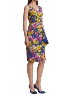 Chiara Boni La Petite Robe Kloty Printed Drape Dress 12 Chiara Boni La Petite Robe Kloty Printed Drape Dress -CHIARA BONI LA PETITE ROBE Sales unnamed file 878