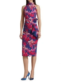 Chiara Boni La Petite Robe Floral Halter Dress -CHIARA BONI LA PETITE ROBE Sales unnamed file 91