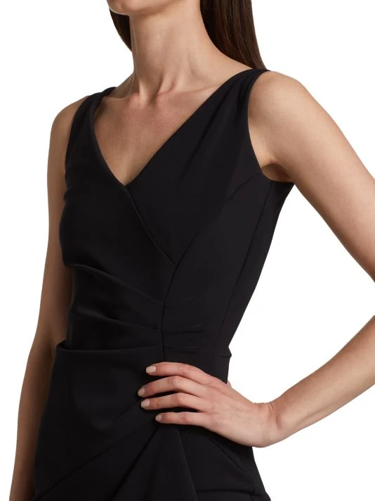 Chiara Boni La Petite Robe Kloty Draped Dress 8 Chiara Boni La Petite Robe Kloty Draped Dress - Image 6