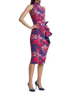 Chiara Boni La Petite Robe Floral Halter Dress -CHIARA BONI LA PETITE ROBE Sales unnamed file 92