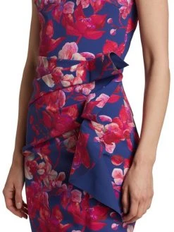Chiara Boni La Petite Robe Floral Halter Dress -CHIARA BONI LA PETITE ROBE Sales unnamed file 94