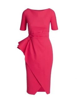 Chiara Boni La Petite Robe Faux Wrap Cocktail Dress Black 9 Chiara Boni La Petite Robe Faux Wrap Cocktail Dress Black -CHIARA BONI LA PETITE ROBE Sales unnamed file 943