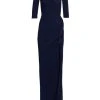 Chiara Boni La Petite Robe Florien Ruched Gown Blue Klein 2 Chiara Boni La Petite Robe Florien Ruched Gown Blue Klein -CHIARA BONI LA PETITE ROBE Sales unnamed file 96
