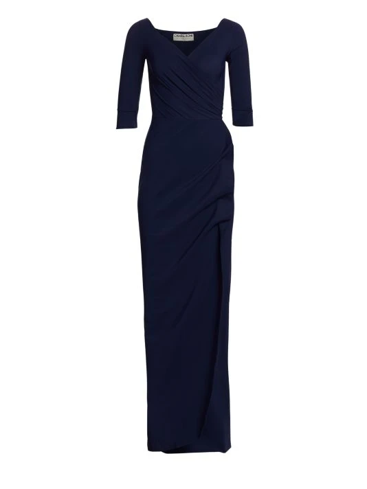 unnamed-file-96.jpg Chiara Boni La Petite Robe Florien Ruched Gown Blue Klein -CHIARA BONI LA PETITE ROBE Sales unnamed file 96