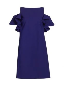 Chiara Boni La Petite Robe Tattis Cutout Ruffle Dress