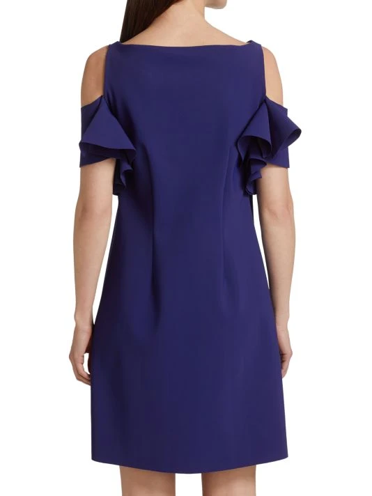 Chiara Boni La Petite Robe Tattis Cutout Ruffle Dress 7 Chiara Boni La Petite Robe Tattis Cutout Ruffle Dress - Image 5