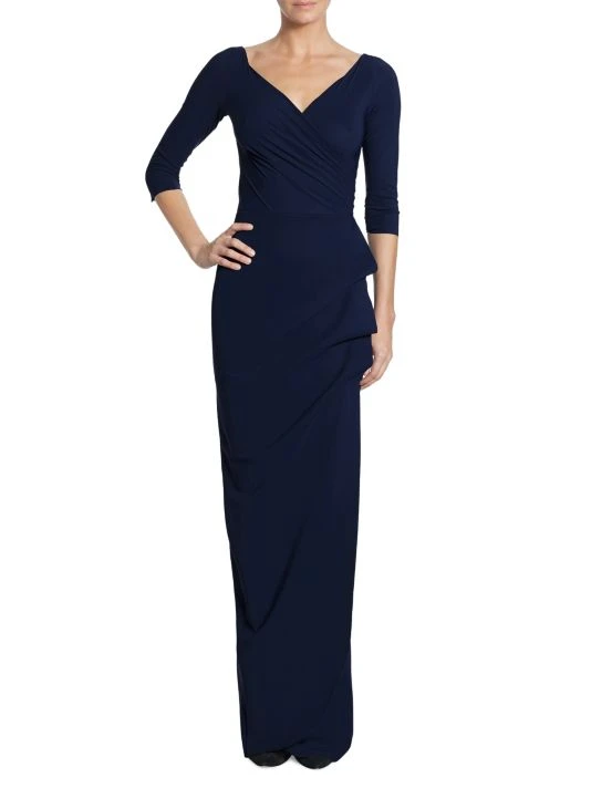 unnamed-file-97.jpg Chiara Boni La Petite Robe Florien Ruched Gown Blue Klein -CHIARA BONI LA PETITE ROBE Sales unnamed file 97