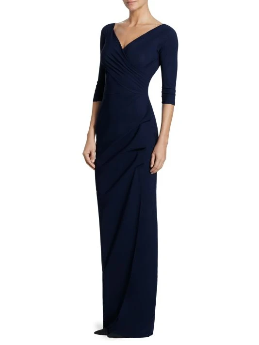 unnamed-file-98.jpg Chiara Boni La Petite Robe Florien Ruched Gown Blue Klein -CHIARA BONI LA PETITE ROBE Sales unnamed file 98