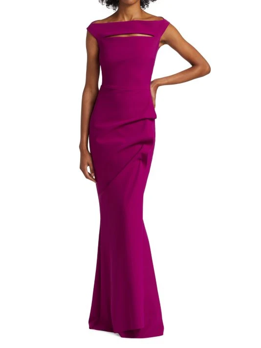 Chiara Boni La Petite Robe Melania Off-The-Shoulder Cutout Sheath Dress White 4 Chiara Boni La Petite Robe Melania Off-The-Shoulder Cutout Sheath Dress White - Image 2