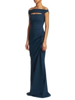 Chiara Boni La Petite Robe Melania Off-The-Shoulder Cutout Sheath Dress White 14 Chiara Boni La Petite Robe Melania Off-The-Shoulder Cutout Sheath Dress White -CHIARA BONI LA PETITE ROBE Sales unnamed file 999